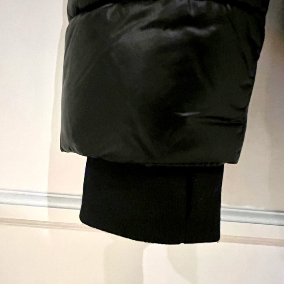 ZARA shiny black puffer jacket - Picture 7 of 7
